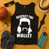 Respect The Mullet Tank Top thumb 4