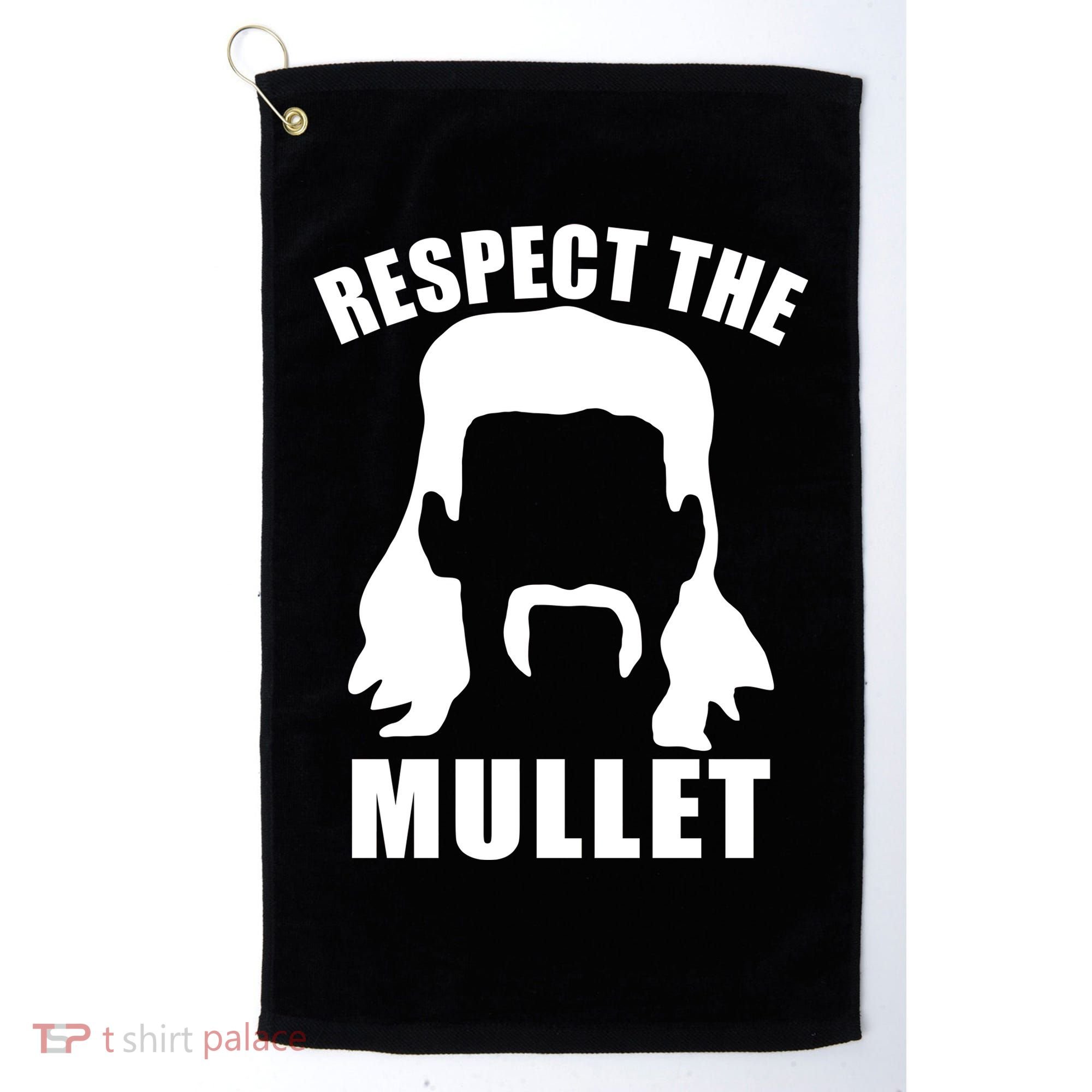 Respect The Mullet Golf Towel
