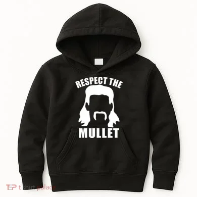Respect The Mullet Kids Hoodie