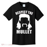Respect The Mullet Kids T-Shirt thumb 0