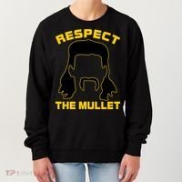 Respect The Mullet Hair Game Women's Sweatshirt thumb 0