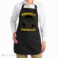 Respect The Mullet Hair Game Apron thumb 2
