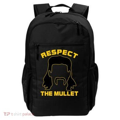 Respect The Mullet Hair Game Backpack