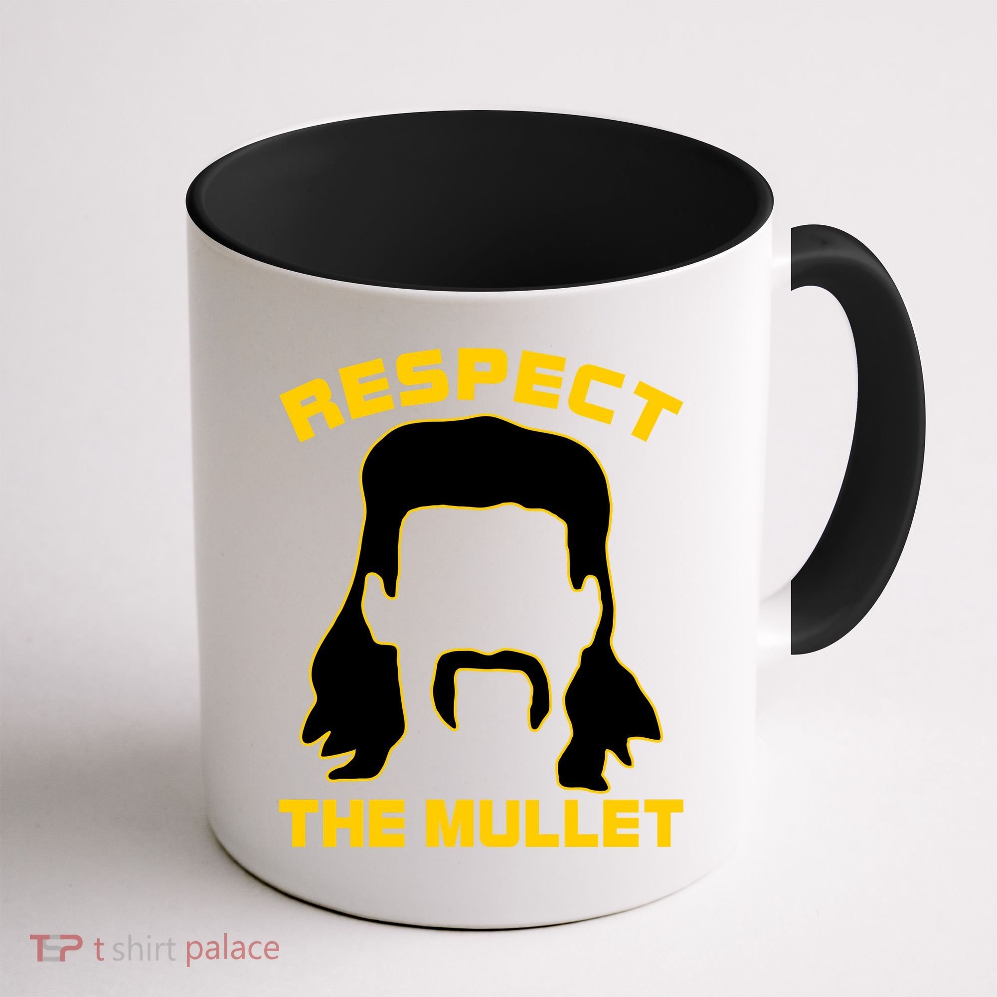 Respect The Mullet Hair Game Coffee Mug