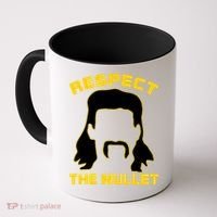 Respect The Mullet Hair Game Coffee Mug thumb 0