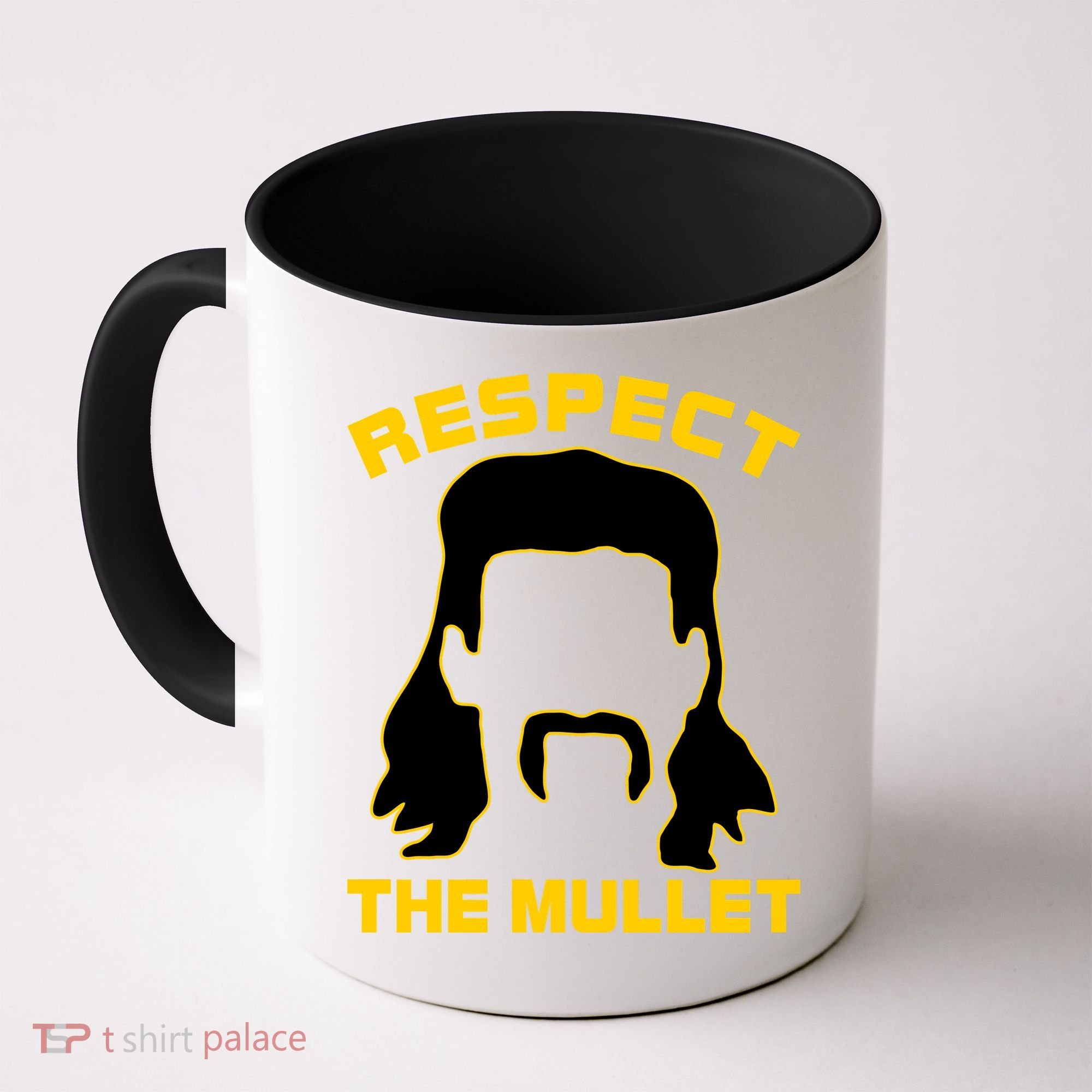 Respect The Mullet Hair Game Coffee Mug