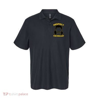 Respect The Mullet Hair Game Polo