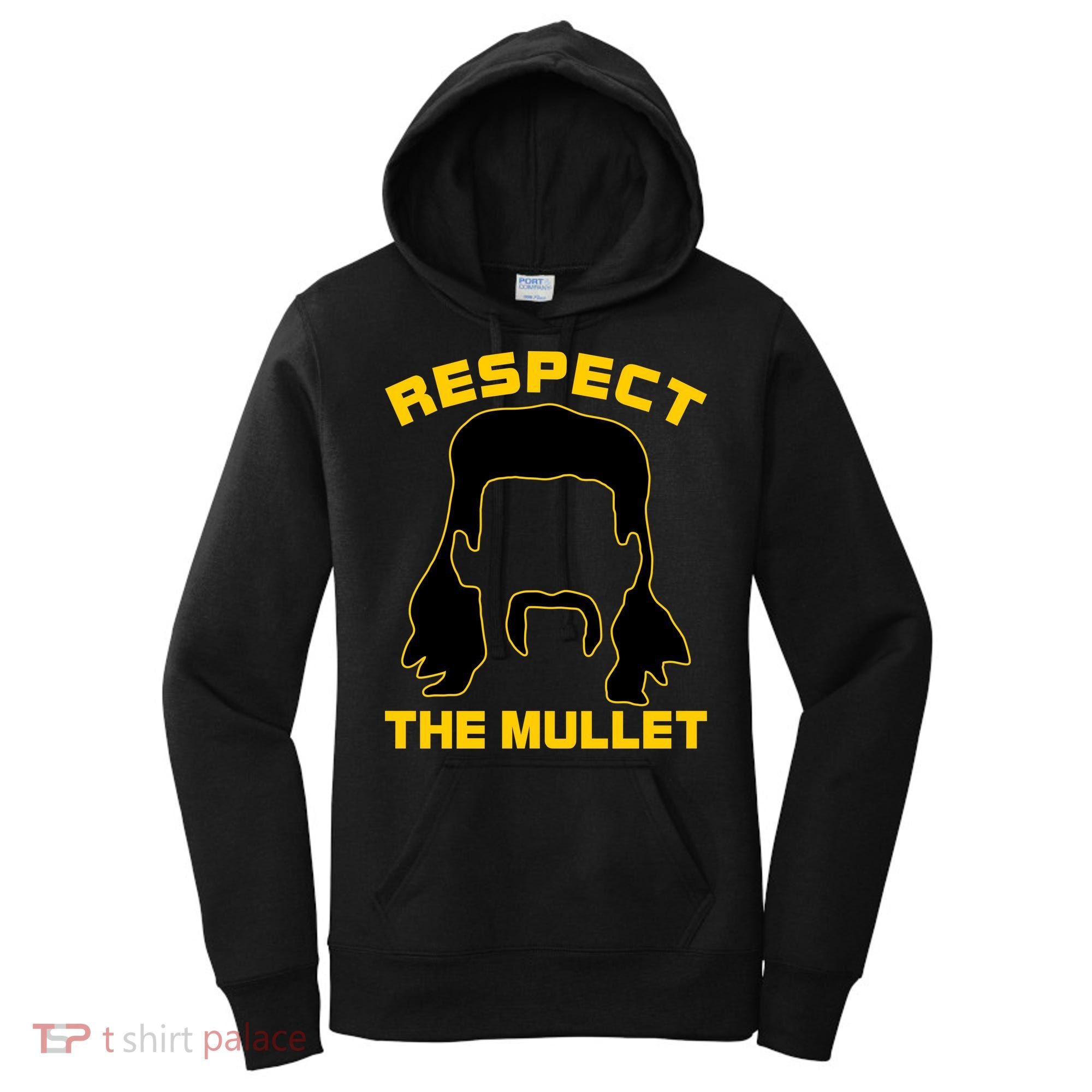Respect The Mullet Hair Game Women's Hoodie