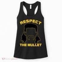 Respect The Mullet Hair Game Women's Tank Top thumb 0
