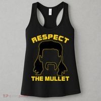Respect The Mullet Hair Game Women's Tank Top thumb 3