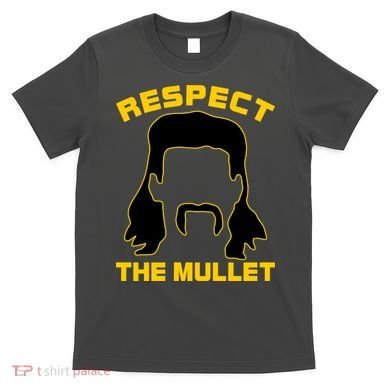 Respect The Mullet Hair Game T-Shirt