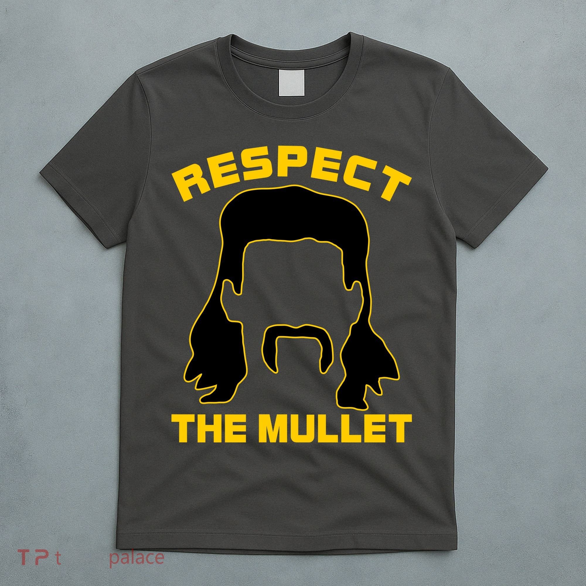 Respect The Mullet Hair Game T-Shirt