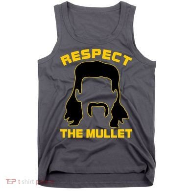 Respect The Mullet Hair Game Tank Top