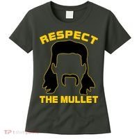 Respect The Mullet Hair Game Women's T-Shirt thumb 0