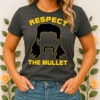 Respect The Mullet Hair Game Women's T-Shirt thumb 2
