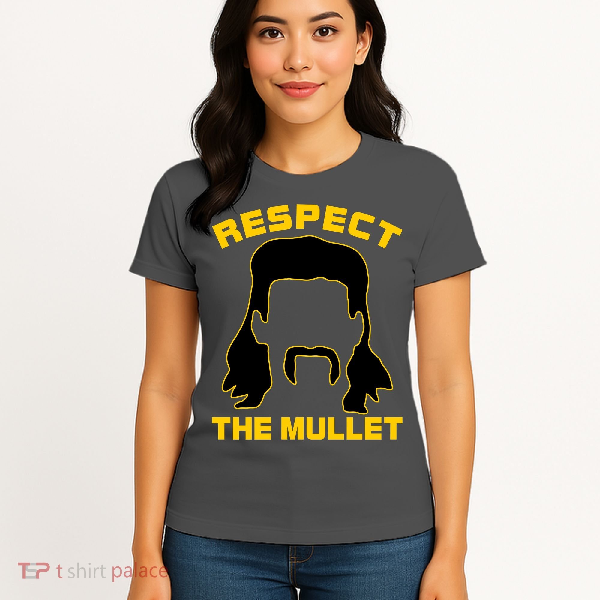 Respect The Mullet Hair Game Women's T-Shirt