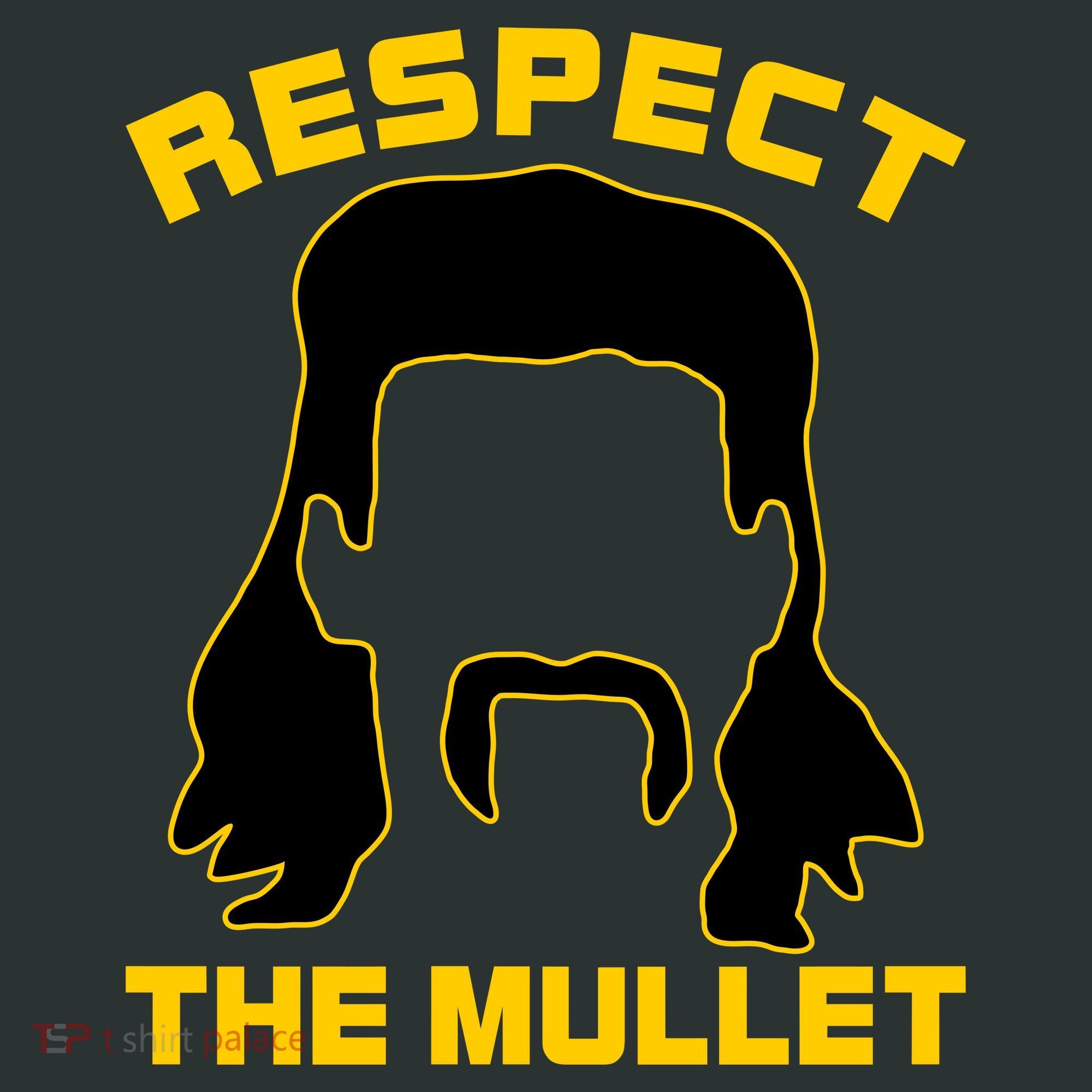 Respect The Mullet Hair Game Kids Hoodie