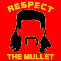 Respect The Mullet Hair Game Santa Hat thumb 1