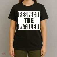 Respect The Mullet Hair Game Box Graphic T-Shirt thumb 4