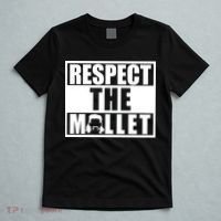 Respect The Mullet Hair Game Box Graphic T-Shirt thumb 5