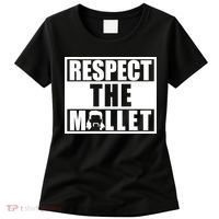 Respect The Mullet Hair Game Box Graphic Women's T-Shirt thumb 0