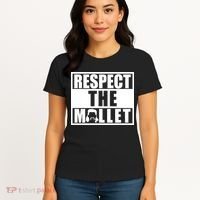 Respect The Mullet Hair Game Box Graphic Women's T-Shirt thumb 4