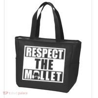 Respect The Mullet Hair Game Box Graphic Tote Bag thumb 3