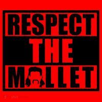 Respect The Mullet Hair Game Box Graphic Santa Hat thumb 1