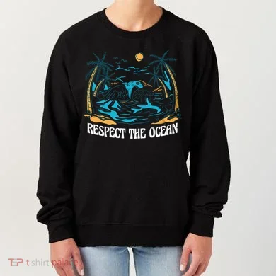 Respect The Ocean Women's Sweatshirt