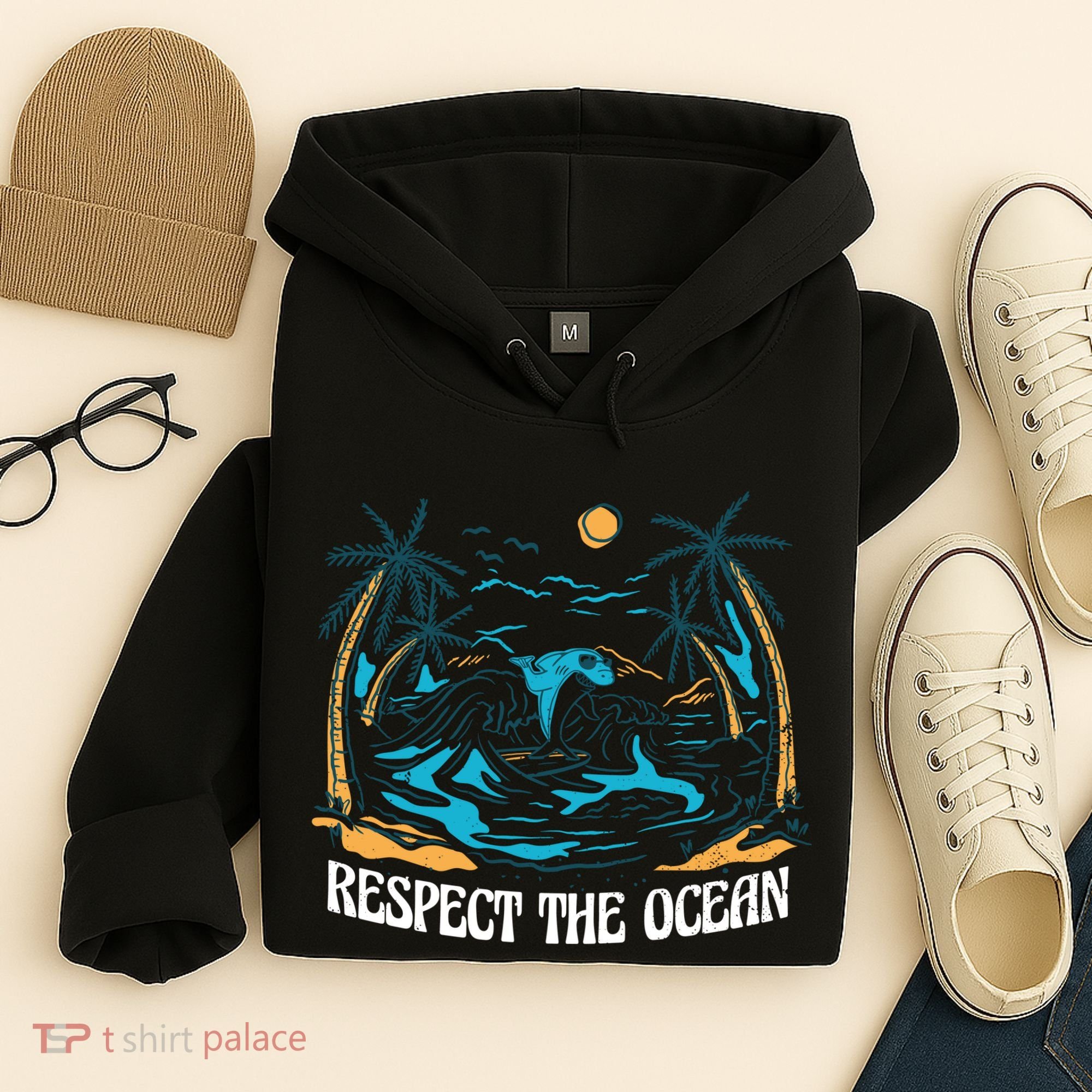 Respect The Ocean Hoodie