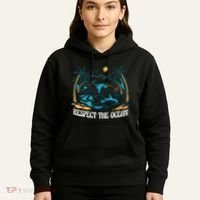 Respect The Ocean Hoodie thumb 5