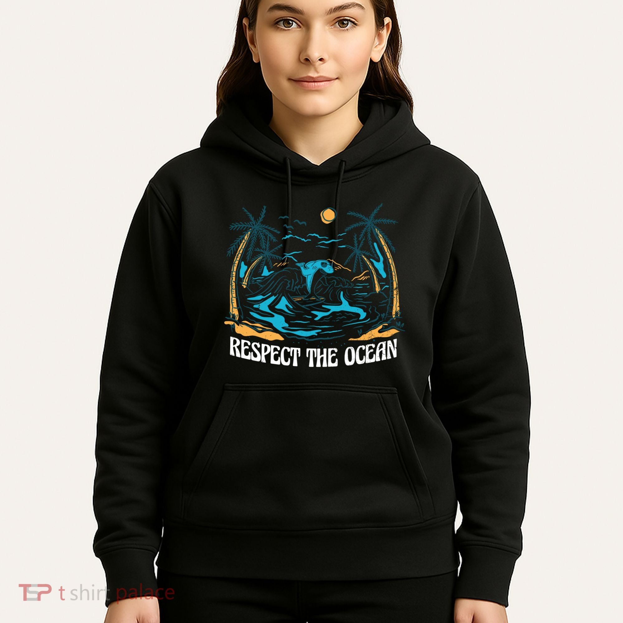 Respect The Ocean Hoodie