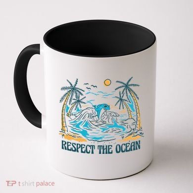 Respect The Ocean Coffee Mug