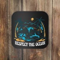 Respect The Ocean Coaster thumb 0