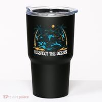 Respect The Ocean Tumbler thumb 0