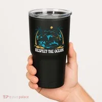 Respect The Ocean Tumbler thumb 2