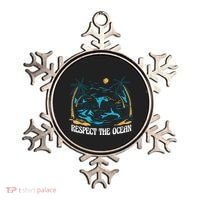 Respect The Ocean Ornament thumb 0