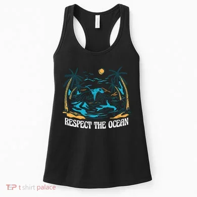 Respect The Ocean Women's Tank Top