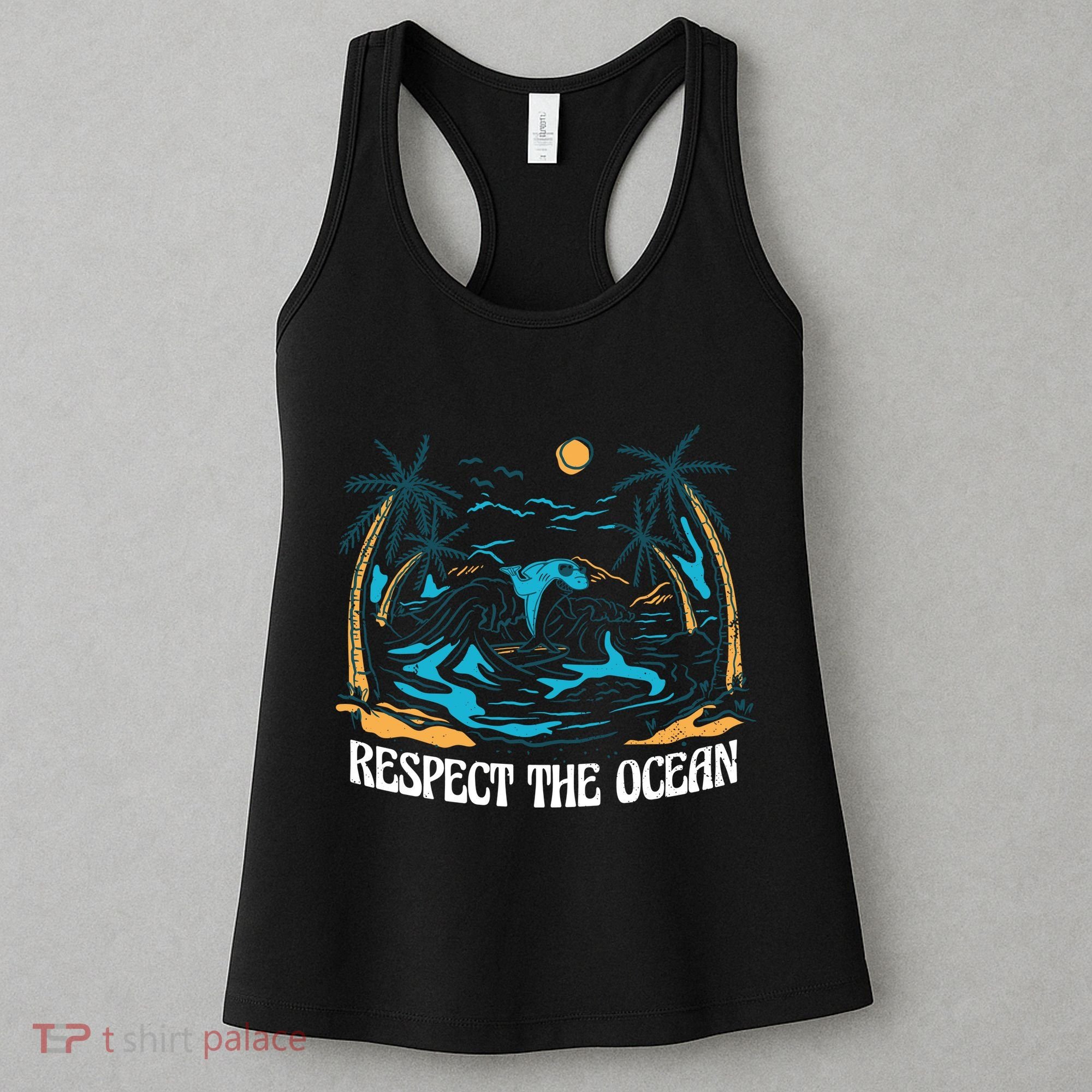 Respect The Ocean Women's Tank Top