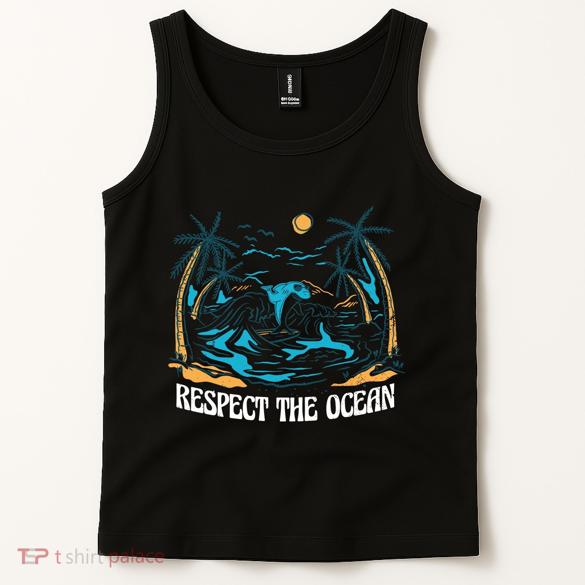 Respect The Ocean Tank Top