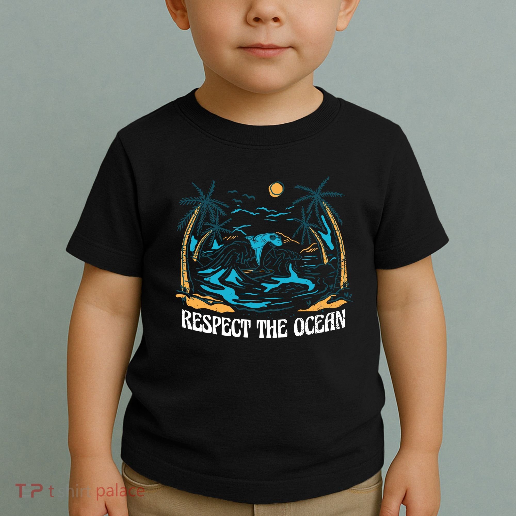 Respect The Ocean Toddler T-Shirt