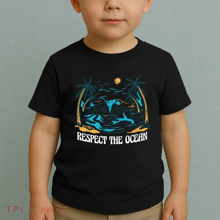 Respect The Ocean Toddler T-Shirt