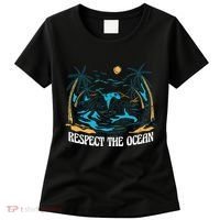 Respect The Ocean Women's T-Shirt thumb 0