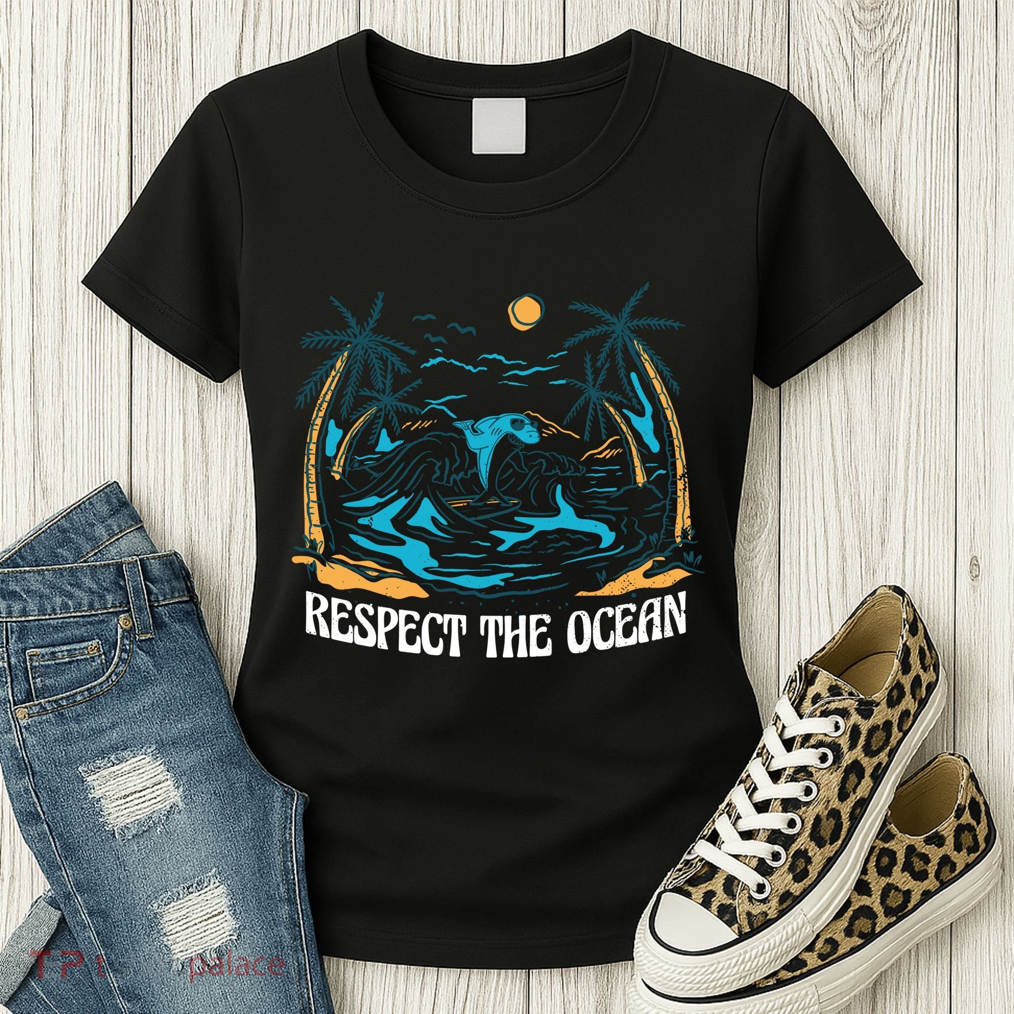 Respect The Ocean Women's T-Shirt