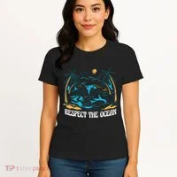 Respect The Ocean Women's T-Shirt thumb 4
