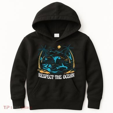 Respect The Ocean Kids Hoodie
