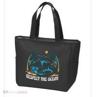 Respect The Ocean Tote Bag thumb 3