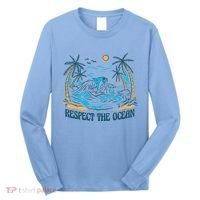 Respect The Ocean Long Sleeve Shirt thumb 0