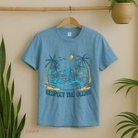 Respect The Ocean T-Shirt thumb 2