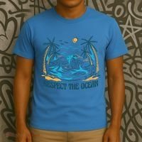 Respect The Ocean T-Shirt thumb 3